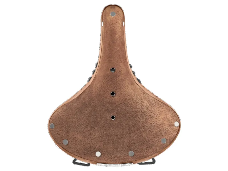 Brooks B67 Softened Short Ladies Saddle in Tan-4