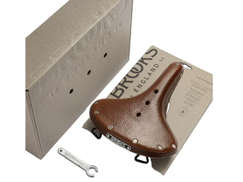 Brooks B68 Saddle in B68 Honey-3