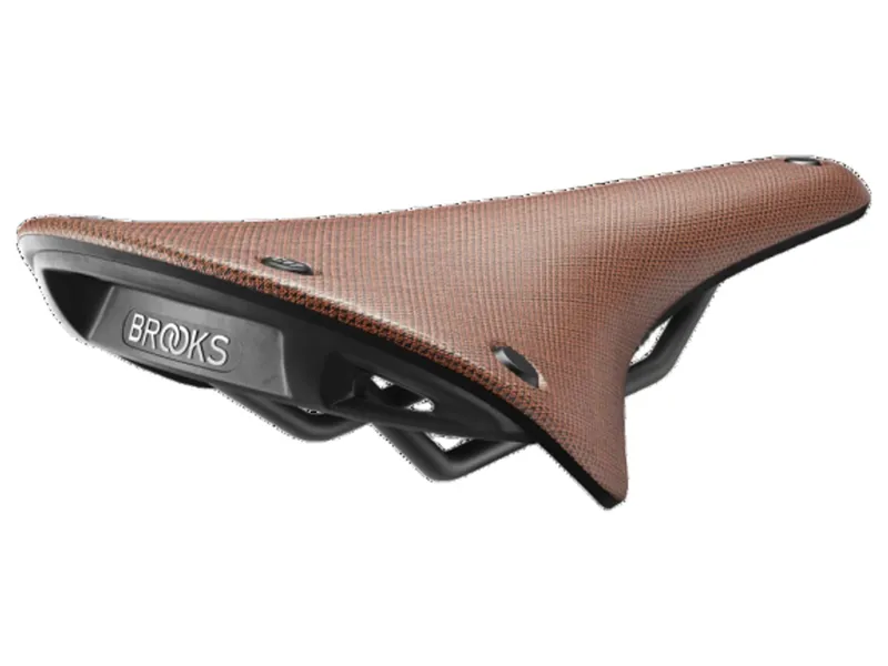 Balfes Bikes Brooks C17 Cambium All-Weather Steel 162mm Saddle in Orange | Free postage over £30, £10 off first order, price match & 0% finance.