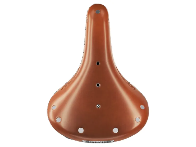 Brooks Flyer Short Steel Rail 176mm Saddle in Honey-6
