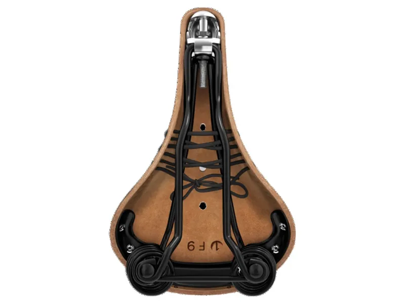 Brooks Flyer Softened Leather Saddle in Brown -3