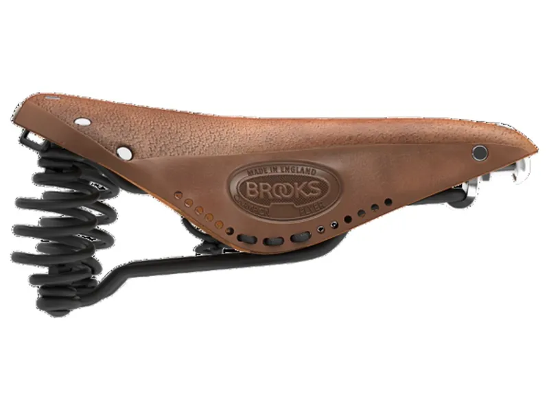 Brooks Flyer Softened Leather Saddle in Brown -6
