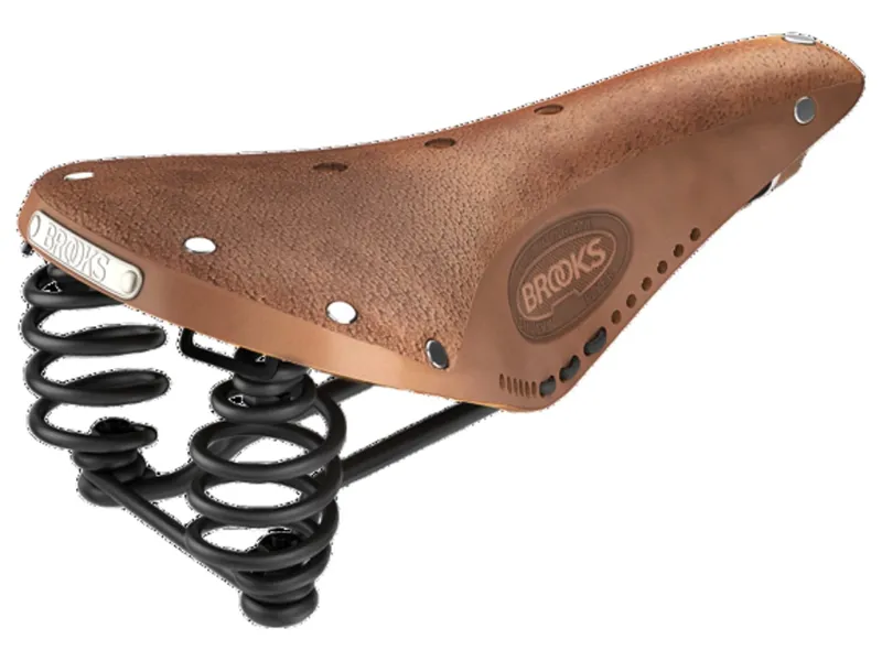 Brooks Flyer Softened Leather Saddle in Brown 