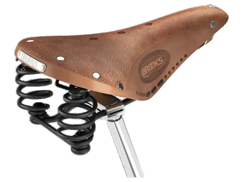 Brooks Flyer Softened Leather Saddle in Brown -1