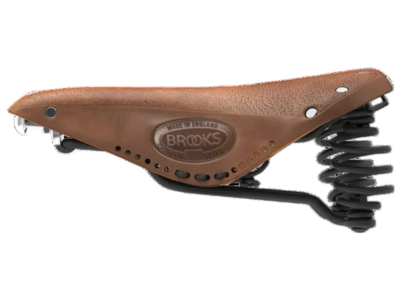 Brooks Flyer Softened Leather Saddle in Brown -5