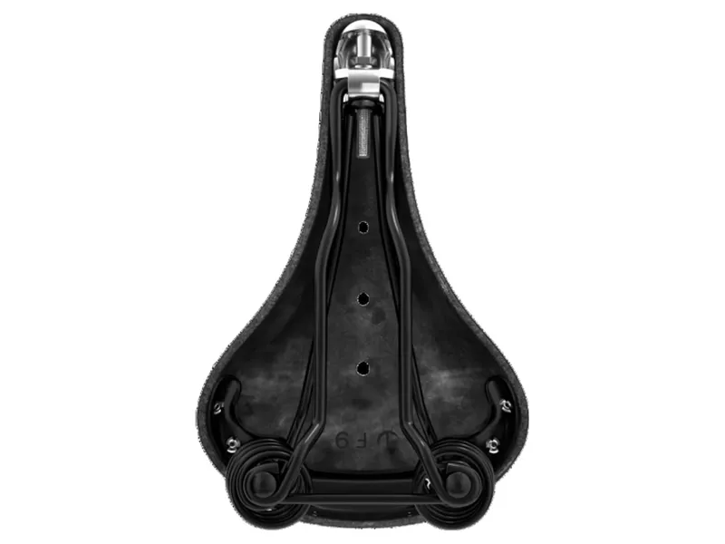 Brooks Flyer Steel Rail 175mm Saddle in Black -3