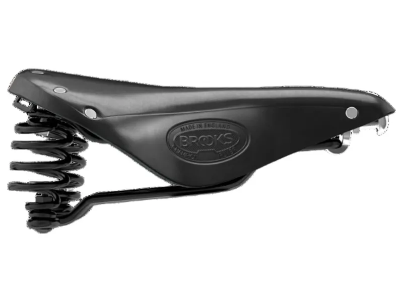 Brooks Flyer Steel Rail 175mm Saddle in Black -6