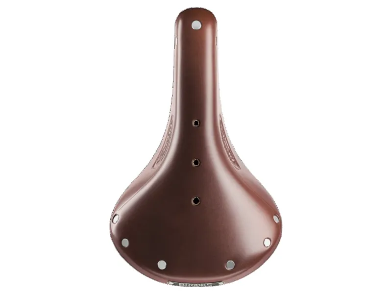 Brooks Flyer Steel Rail 175mm Saddle in Brown-2