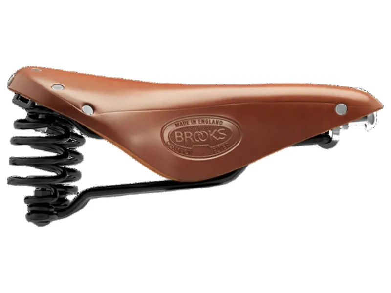 Brooks Flyer Steel Rail 175mm Saddle in Honey-6