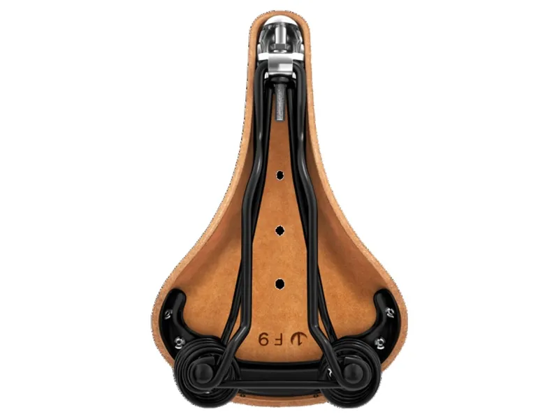Brooks Flyer Steel Rail 175mm Saddle in Honey-3