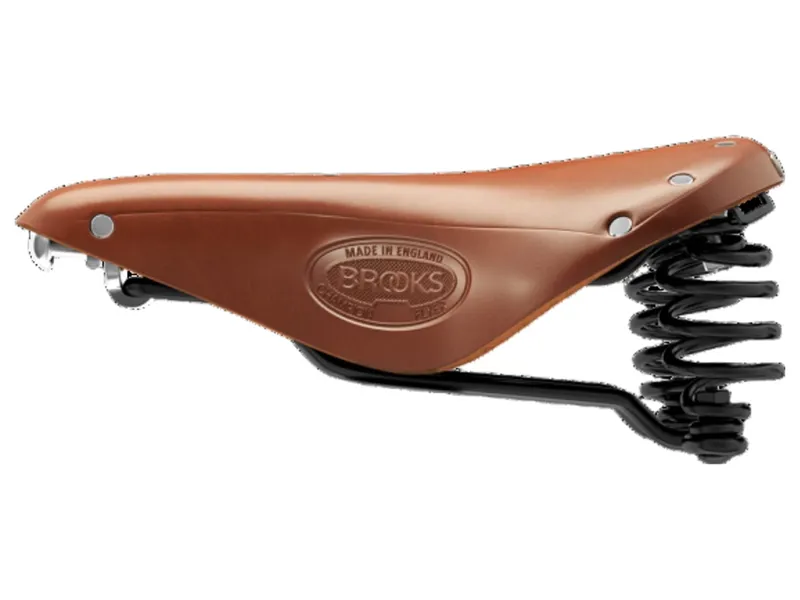 Brooks Flyer Steel Rail 175mm Saddle in Honey-5