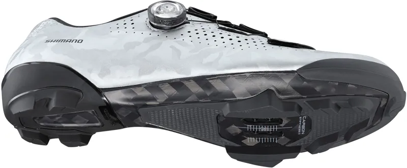 Shimano RX8 Gravel Shoe in Silver-2