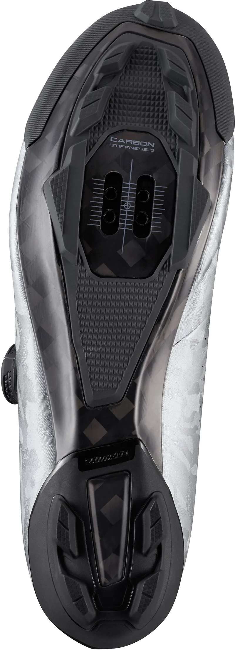 Shimano RX8 Gravel Shoe in Silver-3