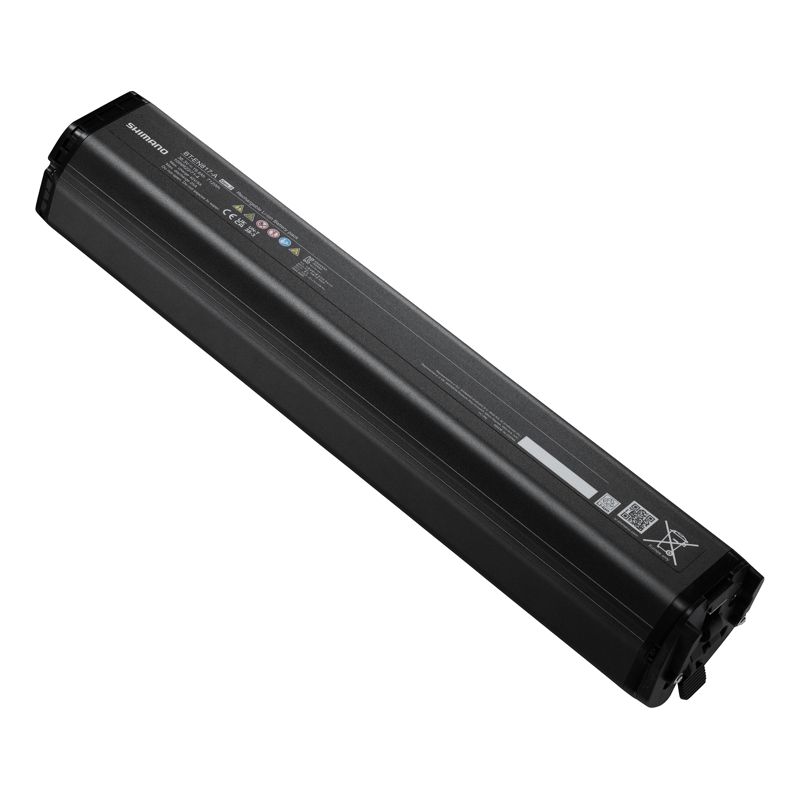 Balfes Bikes Shimano BT-EN817 battery for internal down tube in black - 712Wh | Free postage over £30, £10 off first order, price match & 0% finance.