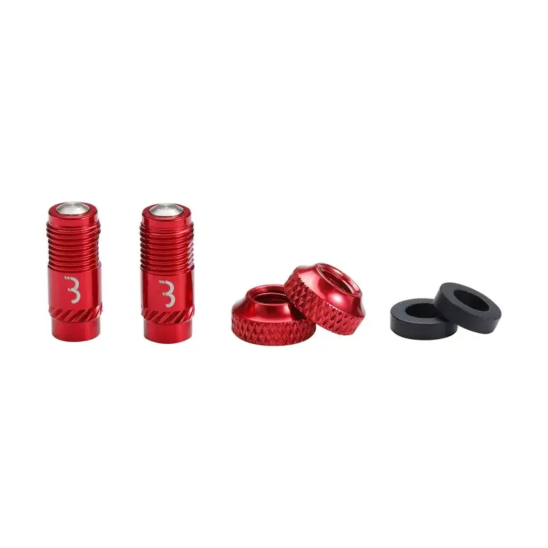 Balfes Bikes Bbb BBB BTI-165 CoreCaps Valve Caps 2pcs in Red | Free postage over £30, £10 off first order, price match & 0% finance.