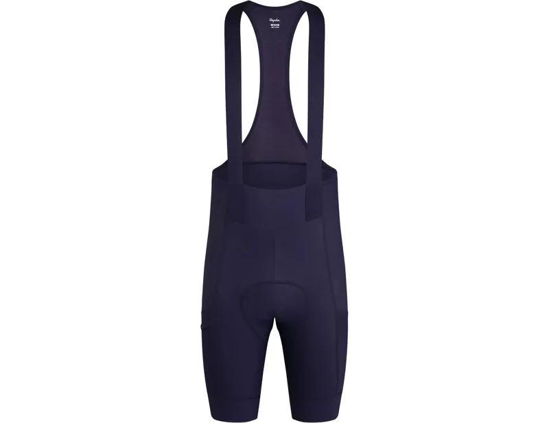 Rapha Brevet Element Cargo Bib Shorts in Eclipse/White