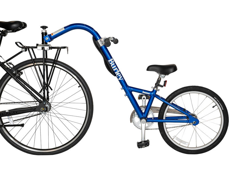 Balfes Bikes Burley Kazoo Tagalong Trailer Cycle in Blue | Free postage over £30, £10 off first order, price match & 0% finance.
