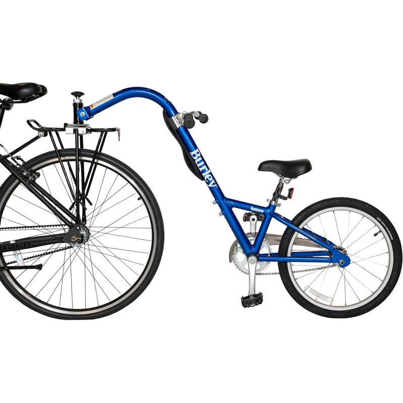 Balfes Bikes Burley Kazoo Tagalong Trailer Cycle in Blue | Free postage over £30, £10 off first order, price match & 0% finance.