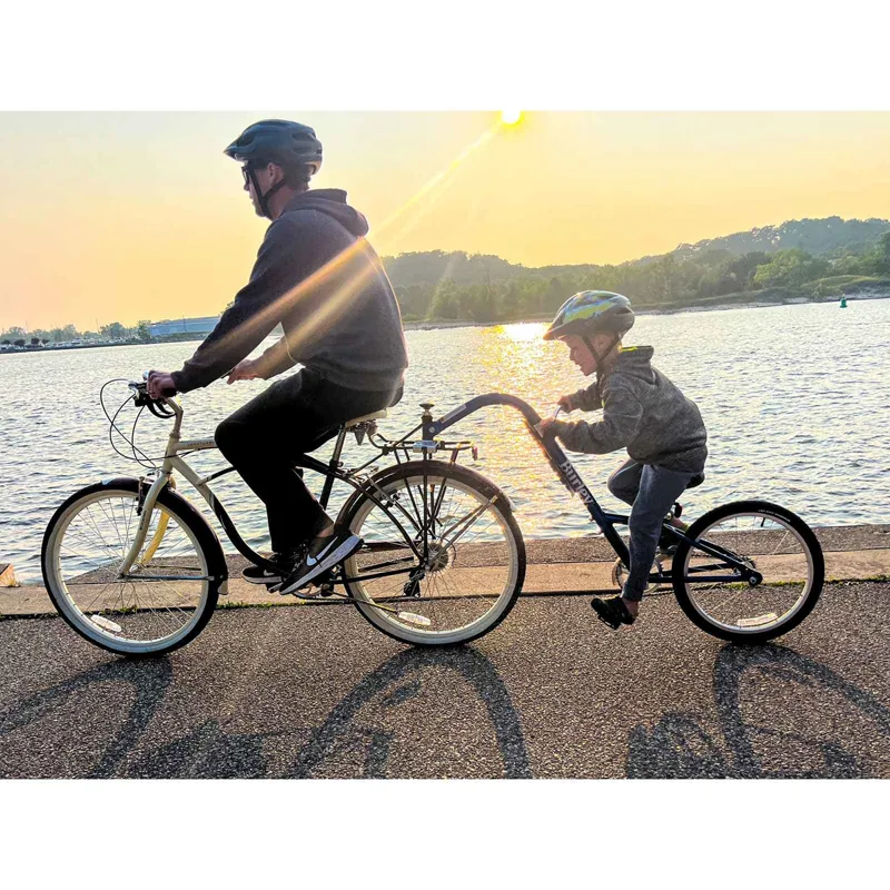 Burley Kazoo Tagalong Trailer Cycle in Blue-4