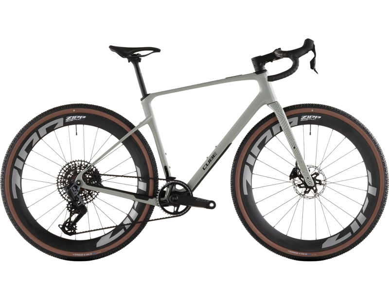 Balfes Bikes Cube Nuroad C:62 SLX Gravel Bike 2026 in Reedbeige/Chrome | Free postage over £30, £10 off first order, price match & 0% finance.