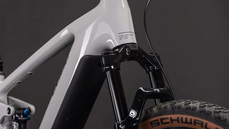 Cube Stereo Hybrid one22 Slx 800 Full Suspension Electric Mountain Bike 2026 in Greiege/Switch-5