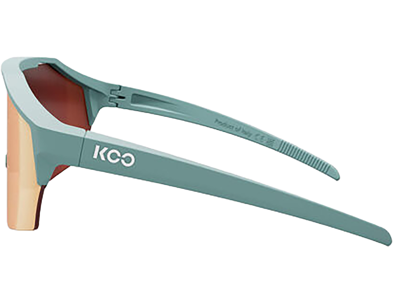 Koo Alibi Sunglasses in Harbor Blue Matt/Copper Mirror-2