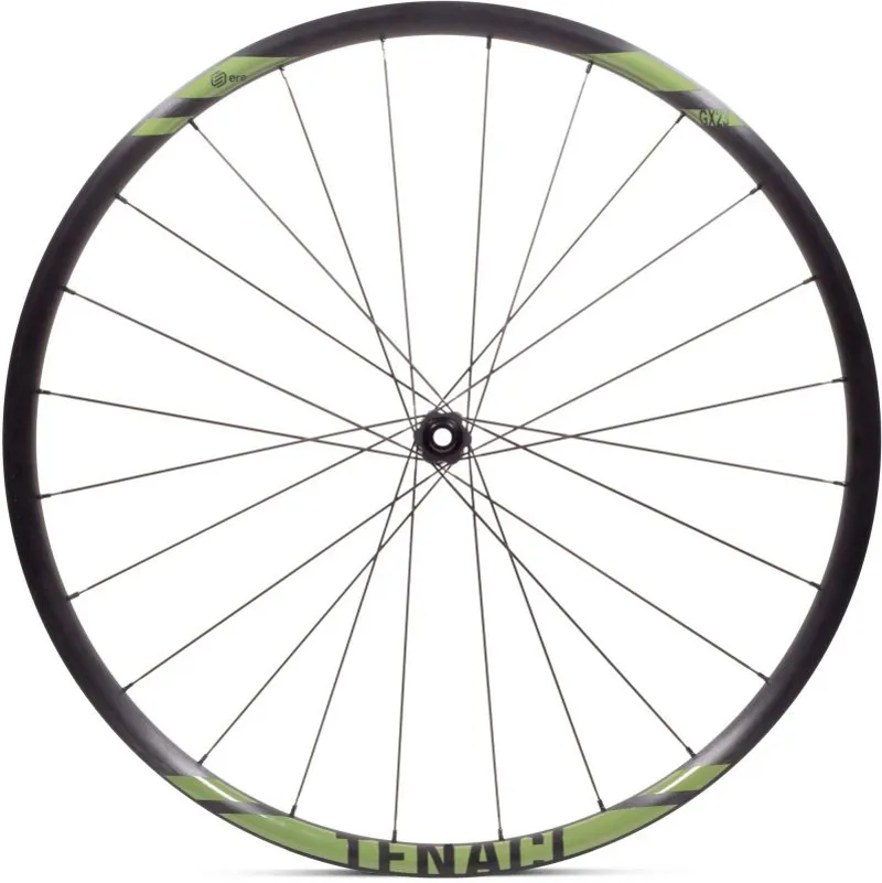 ERE Tenaci GX23 Alu Disc Gravel Wheelset Shimano HG11 in Black/Moss-1