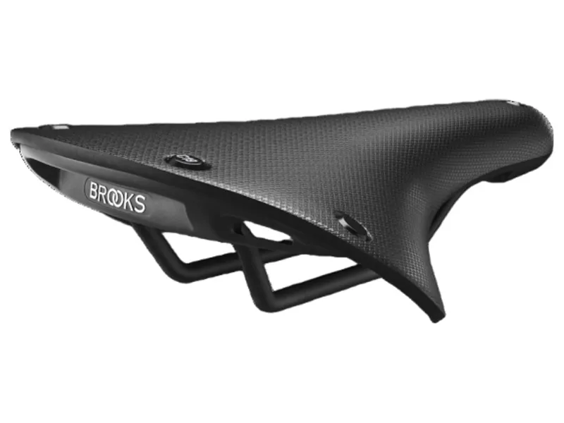 Balfes Bikes Brooks C19 Cambium All-Weather Steel Rail 184mm Saddle in Black | Free postage over £30, £10 off first order, price match & 0% finance.