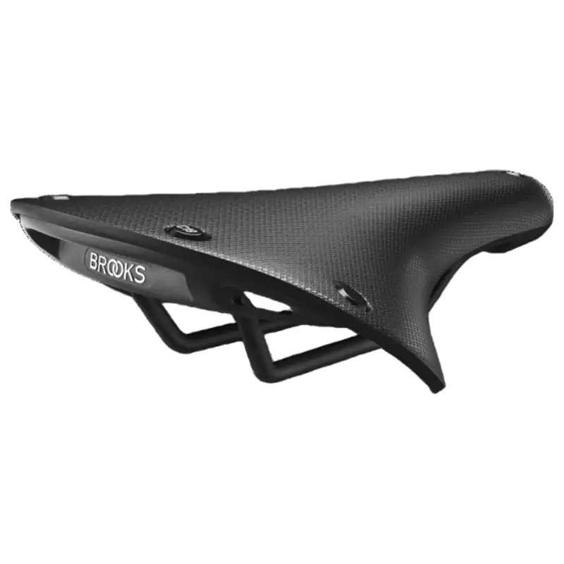 Balfes Bikes Brooks C19 Cambium All-Weather Steel Rail 184mm Saddle in Black | Free postage over £30, £10 off first order, price match & 0% finance.