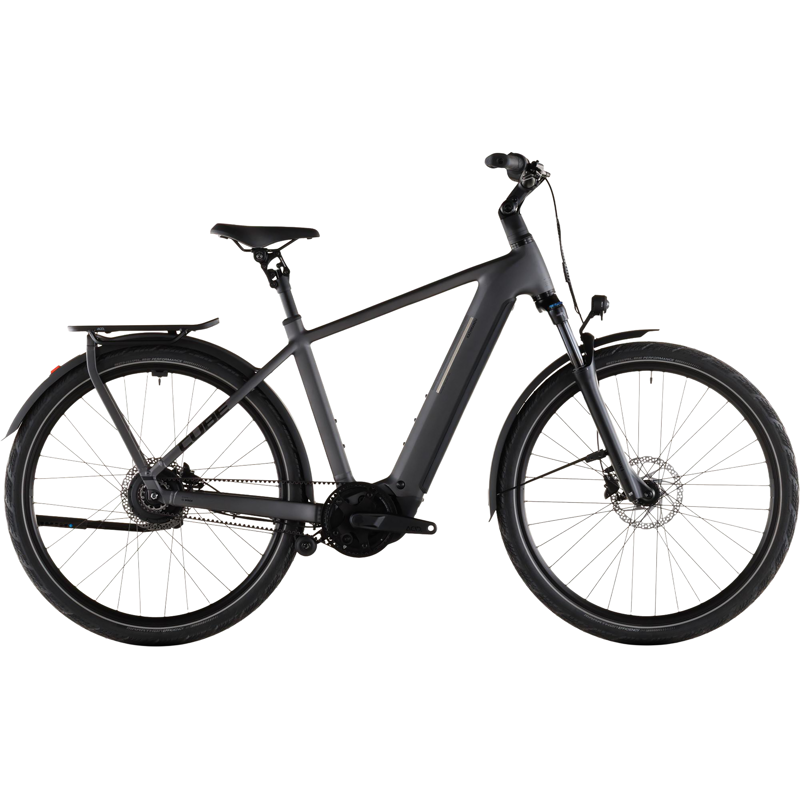 Balfes Bikes Cube Kathmandu Hybrid Comfort Pro 800 Electric Hybrid Bike 2026 in Slabgrey/Black | Free postage over £30, £10 off first order, price match & 0% finance.