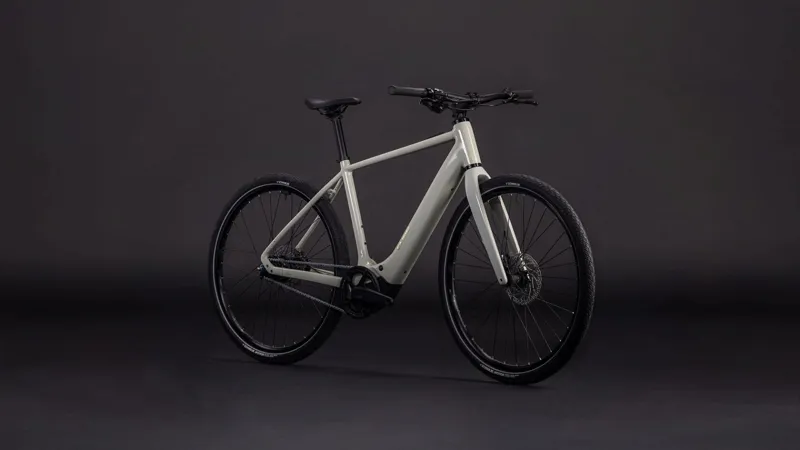 Cube Editor Hybrid Slx 400x Electric Hybrid Bike 2026 in Reedbeige/Chrome-7