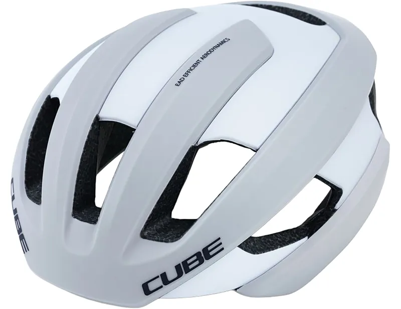 Balfes Bikes Cube CUBE HELMET HERON in WHITE | Free postage over £30, £10 off first order, price match & 0% finance.