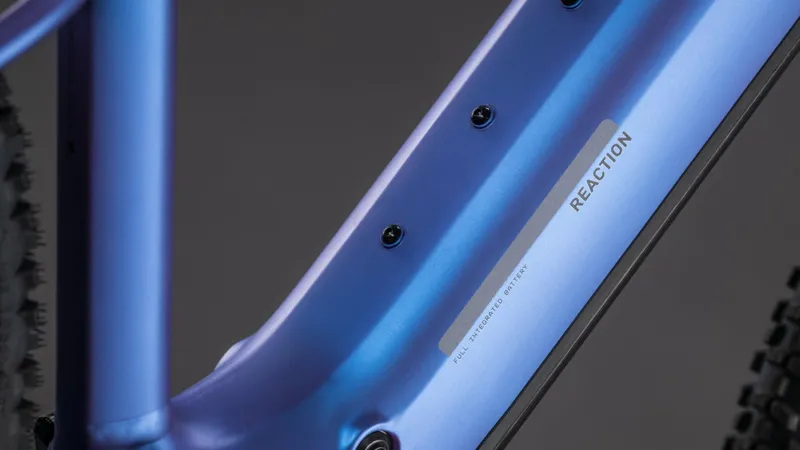 Cube Reaction Hybrid One 800 Electric Mountain Bike 2026 in BlueIris/Reflex-3