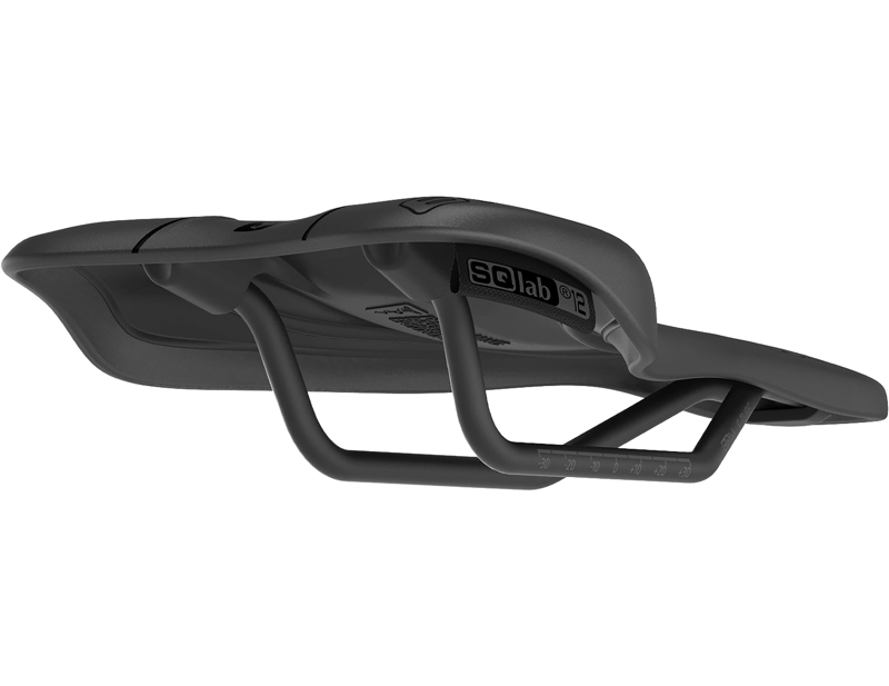 SQlab 612 Ergowave R S-Tube Saddle in Black-2