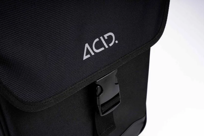 Acid Pannier Bag Cmpt 15 in Black-3