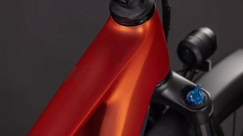 Cube Nuride Hybrid Pro 600 Electric Hybrid Bike 2026 in Chilli/Black-1