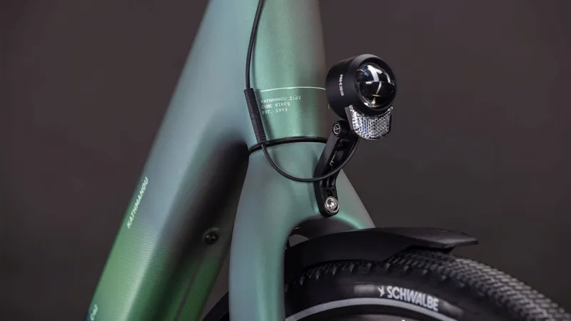 Cube Kathmandu Easy Entry Hybrid c:62 Slt 400x Electric Hybrid Bike 2026 in Seafoam/Chrome-5