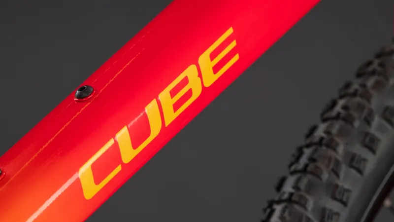 Cube Numove 200 Disc Kids Bike 2026 in Redrose/Peach-3