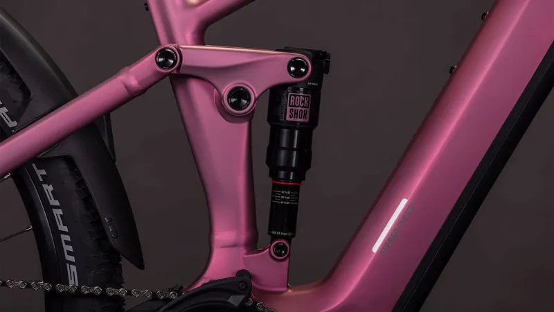 Cube Stereo Hybrid one22 Race 800 Electric Full Suspension Mountain Bike 2026 in Shiftblush/Black-4