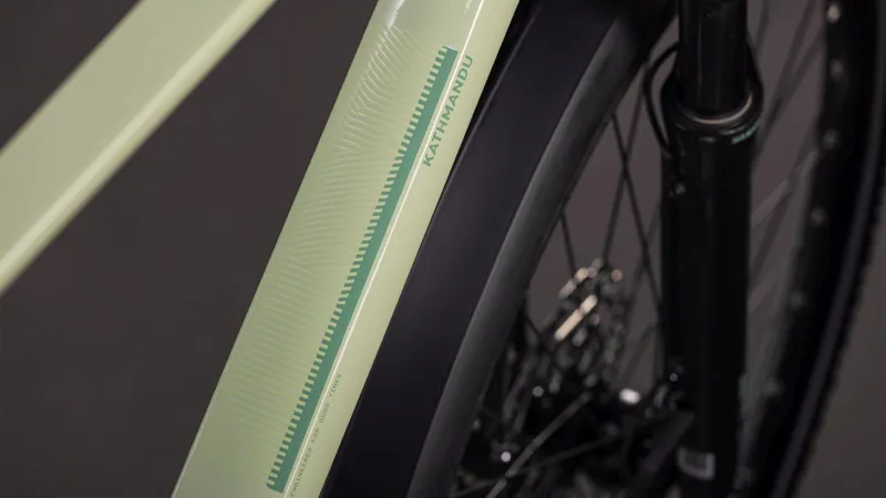 Cube Kathmandu Exc Hybrid Bike 2026 in Pea/Grey-2