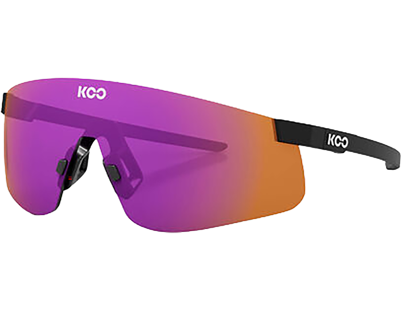 Balfes Bikes Koo Nova Sunglasses in Black Matt/Fuchsia Mirror | Free postage over £30, £10 off first order, price match & 0% finance.
