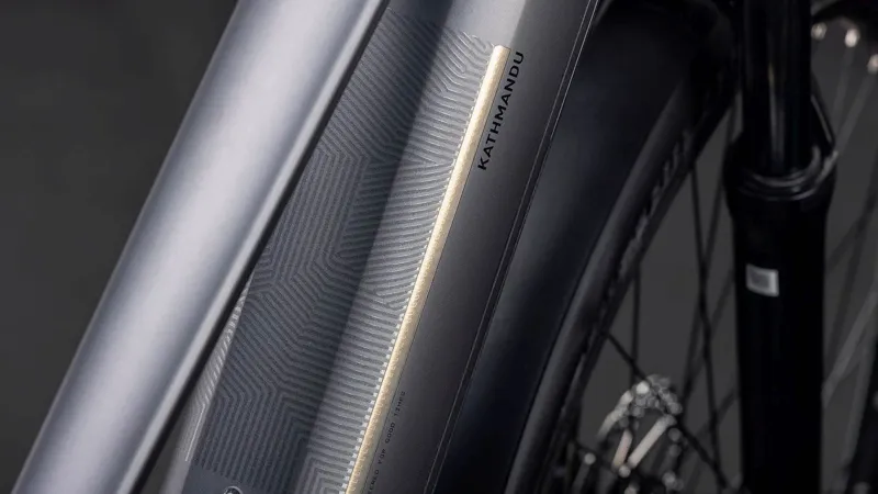 Cube Kathmandu Hybrid Comfort Pro 800 Trapeze Electric Hybrid Bike 2026 in Slabgrey/Black-2