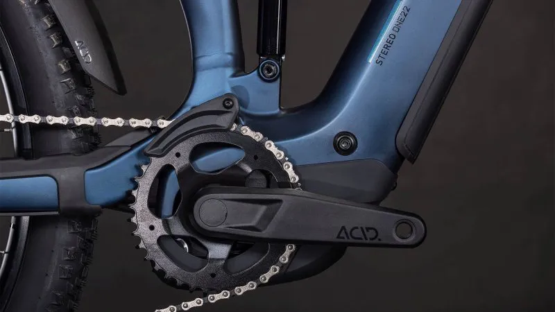 Cube Stereo Hybrid one22 Slx 800 Full Suspension Electric Mountain Bike 2026 in Indigoblue/Blue-2