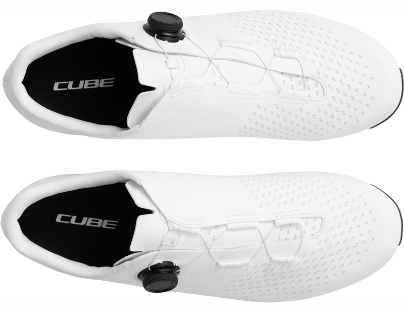 Cube Sydrix Road Cycling Shoes in White-2