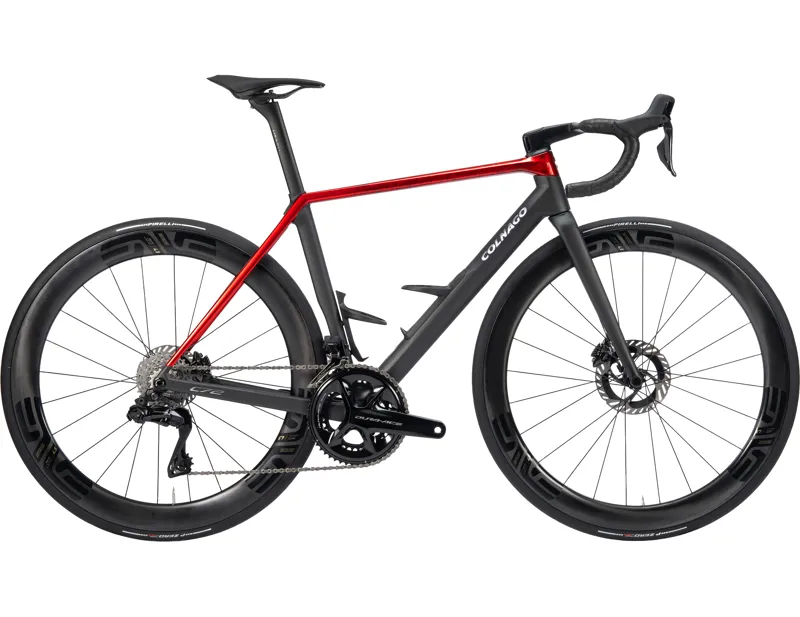 Colnago C72 Disc Carbon Road Race Frame Set 2026 in HFRD Black Red-1