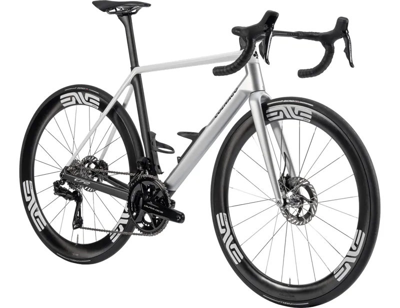 Colnago C72 Disc Carbon Road Race Frame Set 2026 in HFWS Black Silver White-2