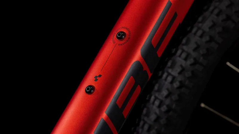 Cube Aim Pro Hardtail Mountain Bike 2025 in Fireorange/Black-4