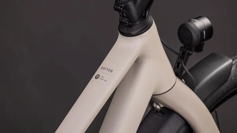 Cube Editor Pro Fe Trapeze Hybrid Bike 2026 in Oatgrey/Grey-1