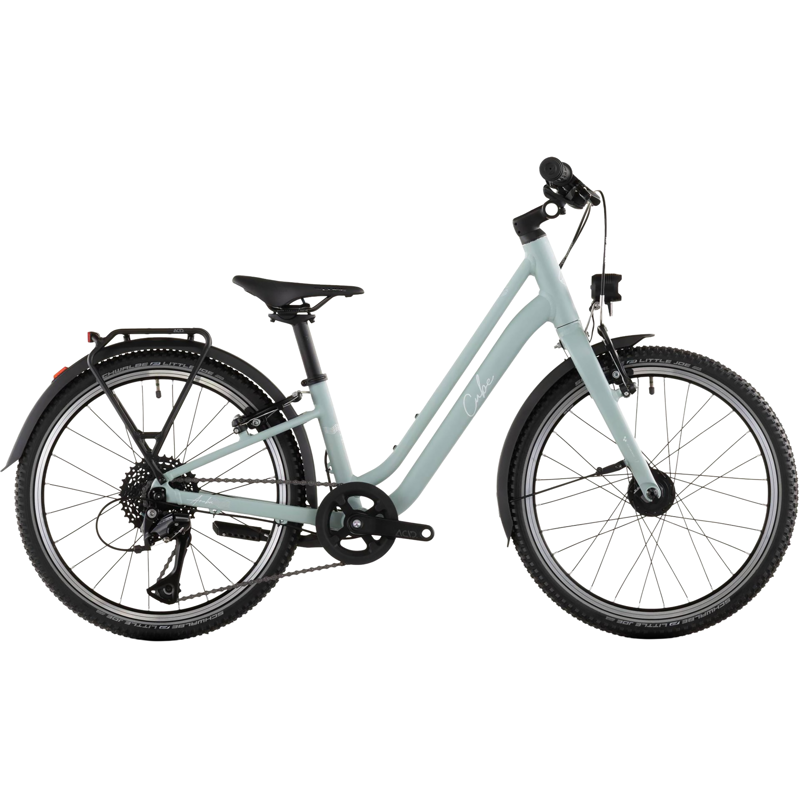 Balfes Bikes Cube Aruba 200 20In Wheel Hybrid Kids Bike 2026 in Aloegreen/White | Free postage over £30, £10 off first order, price match & 0% finance.