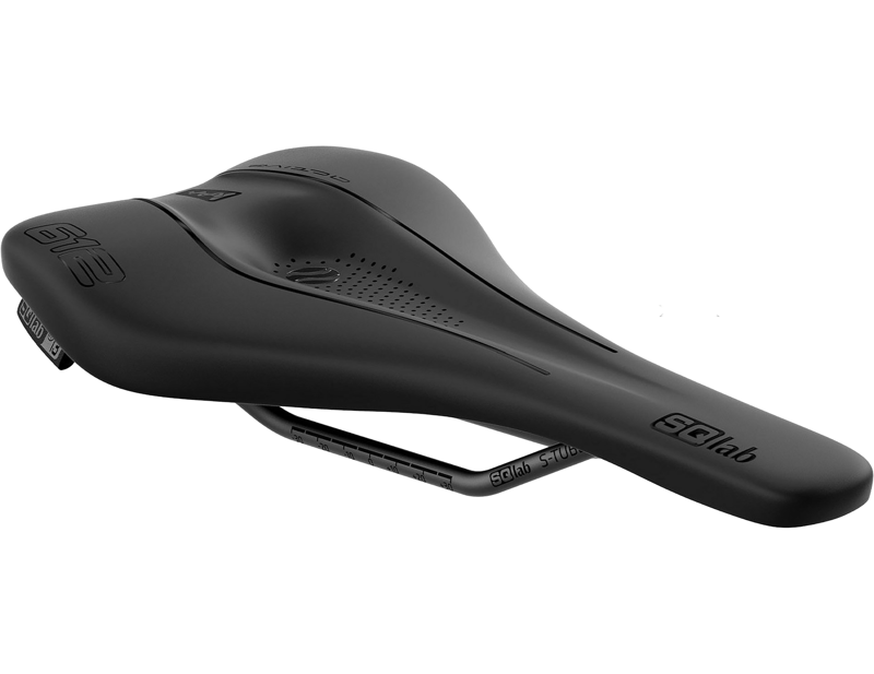 Balfes Bikes Sq Lab SQlab 612 Ergowave Active S-Tube 2.1 Saddle in Black | Free postage over £30, £10 off first order, price match & 0% finance.